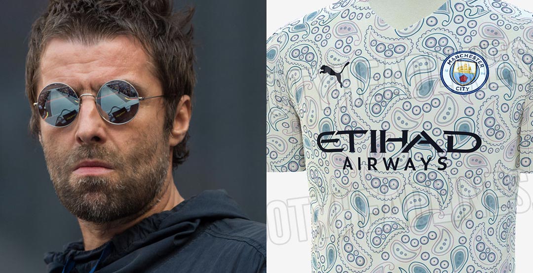 Liam gallagher best sale man city kit